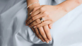 How To Wear Engagement Ring And Wedding Band