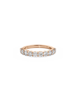 0.37 CT Round Full Eternity Lab Grown Diamond Wedding Band