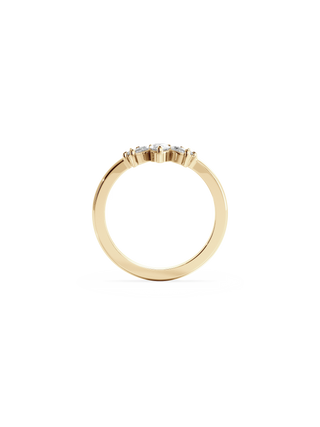 0.37 CT Round Full Eternity Lab Grown Diamond Wedding Band