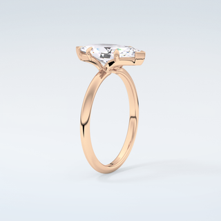 2.0 CT Marquise Cut Solitaire Moissanite Engagement Ring 12