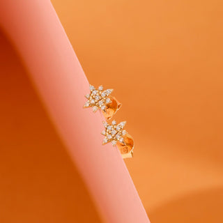 1.0 CT Round Bezel Solitaire Lab Grown Diamond Earrings