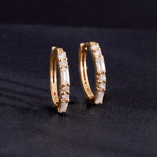 1.0 CT Round Bezel Solitaire Lab Grown Diamond Earrings