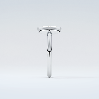 1.0 CT Rose Cut Bezel Style Moissanite Engagement Ring 17