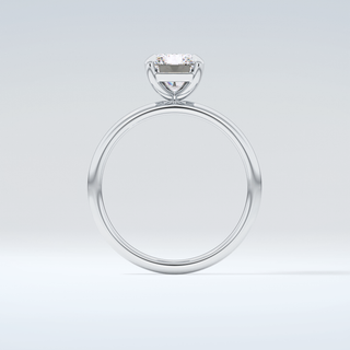 2.0 CT Radiant Cut Solitaire Moissanite Engagement Ring 14