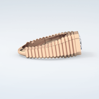 1.5 CT Emerald Cut Solitaire Bezel Moissanite Engagement Ring 10