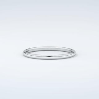 Sleek Simplicity Classic Shank Wedding Band 16