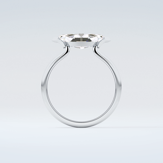 2.0 CT Marquise Cut Solitaire Moissanite Engagement Ring 14