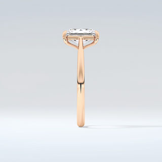 2.0 CT Radiant Cut Solitaire Moissanite Engagement Ring 11