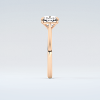 2.0 CT Cushion Cut Solitaire Moissanite Engagement Ring 11