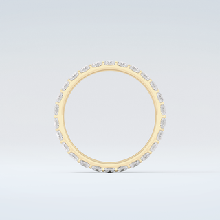 1.08 TCW Baguette Shaped Moissanite Wedding Band 2