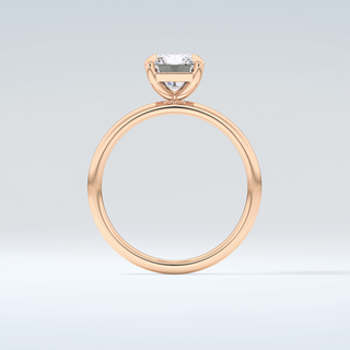 2.0 CT Radiant Cut Solitaire Moissanite Engagement Ring 8