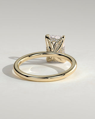 Round Halo, Pave & Split Shank Engagement Ring – 1.93 CT Lab Grown Diamond