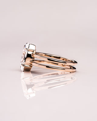 1.58 CT Marquise Cut Moissanite Solitaire Engagement Ring