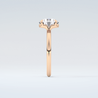 2.0 CT Round Cut Solitaire Moissanite Engagement Ring 11