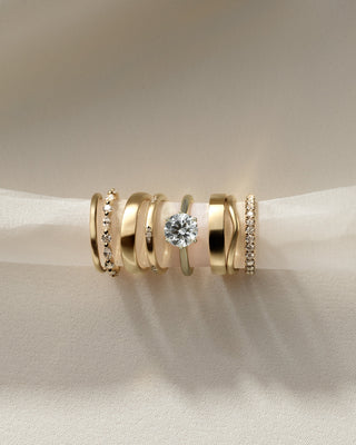 Round Halo, Pave & Split Shank Engagement Ring – 1.93 CT Lab Grown Diamond