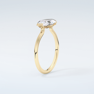 2.0 CT Marquise Cut Solitaire Moissanite Engagement Ring 6