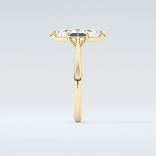 2.0 CT Marquise Cut Solitaire Moissanite Engagement Ring 5