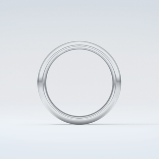 Classic Gold Shank Wedding Band 14