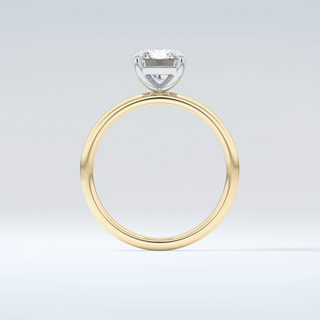 2.0 CT Radiant Cut Solitaire Moissanite Engagement Ring 2