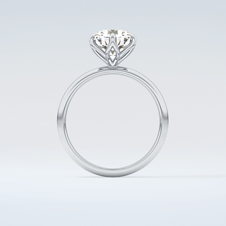 1.5 CT Round Cut Solitaire Moissanite Engagement Ring 14