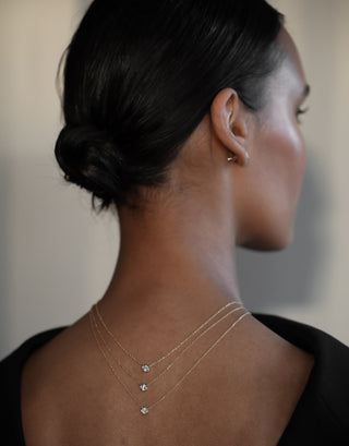 3.0 TCW Oval Bezel Moissanite Necklace 3