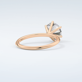 2.0 CT Round Cut Solitaire Moissanite Engagement Ring 9