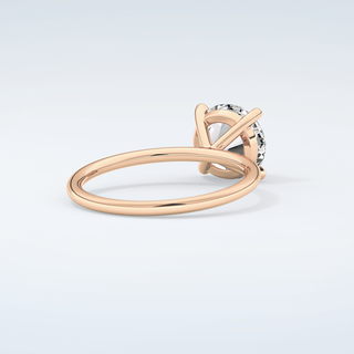 2.0 CT Round Cut Solitaire Moissanite Engagement Ring 9