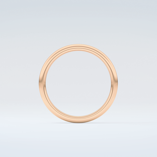 Yellow Gold Polished Classic Shank Wedding Band 8