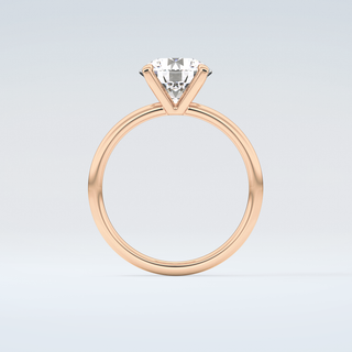 2.0 CT Round Cut Solitaire Moissanite Engagement Ring 8