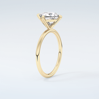 2.0 CT Princess Cut Solitaire Moissanite Engagement Ring 6
