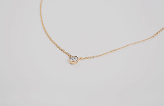 3.0 TCW Oval Bezel Moissanite Necklace 2