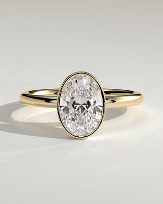 Round Halo, Pave & Split Shank Engagement Ring – 1.93 CT Lab Grown Diamond