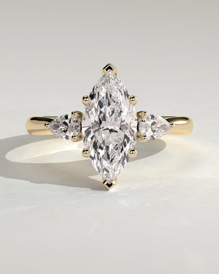 Round Halo, Pave & Split Shank Engagement Ring – 1.93 CT Lab Grown Diamond