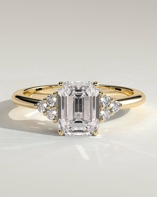 Round Halo, Pave & Split Shank Engagement Ring – 1.93 CT Lab Grown Diamond