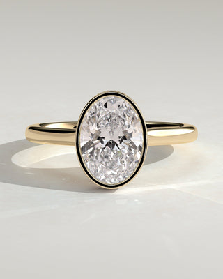 Round Halo, Pave & Split Shank Engagement Ring – 1.93 CT Lab Grown Diamond