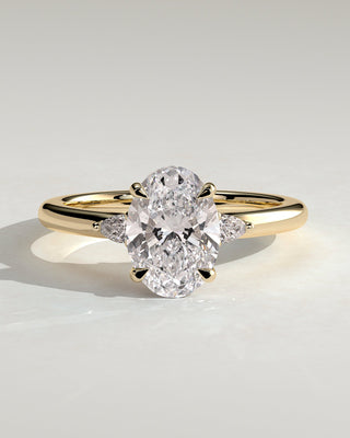 Round Halo, Pave & Split Shank Engagement Ring – 1.93 CT Lab Grown Diamond
