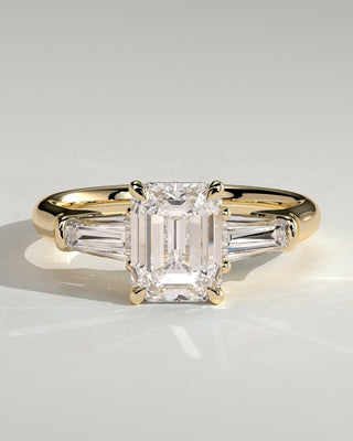 Round Halo, Pave & Split Shank Engagement Ring – 1.93 CT Lab Grown Diamond