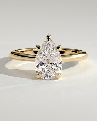 Round Halo, Pave & Split Shank Engagement Ring – 1.93 CT Lab Grown Diamond
