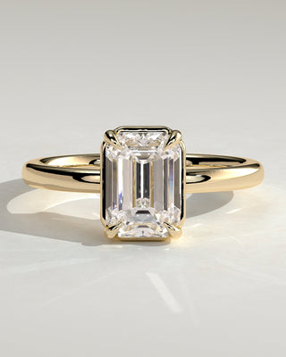 Round Halo, Pave & Split Shank Engagement Ring – 1.93 CT Lab Grown Diamond