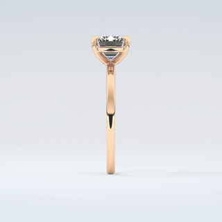 2.0 CT Emerald Cut Solitaire Moissanite Engagement Ring 11