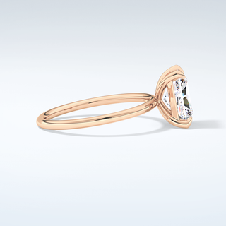 2.0 CT Radiant Cut Solitaire Moissanite Engagement Ring 10