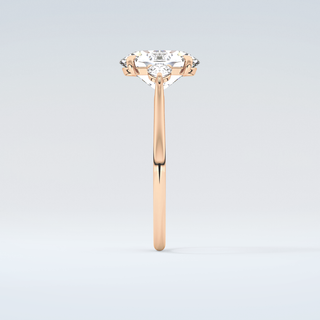 2.0 CT Oval Cut Three Stone Moissanite Engagement Ring 11