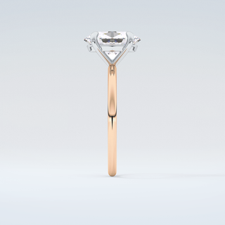 2.0 CT Oval Cut Solitaire Moissanite Engagement Ring 11