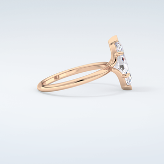2.0 CT Marquise Cut Solitaire Moissanite Engagement Ring 10