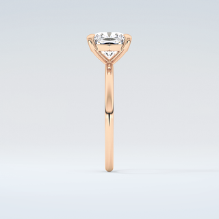 2.0 CT Cushion Cut Solitaire Moissanite Engagement Ring 11