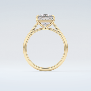 2.0 CT Princess Cut Solitaire Moissanite Engagement Ring 2