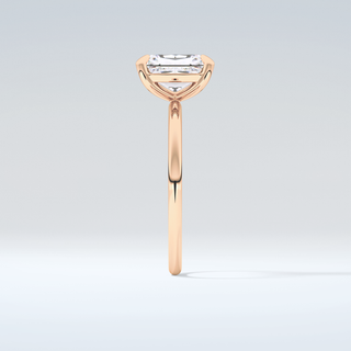 2.0 CT Radiant Cut Solitaire Moissanite Engagement Ring 11