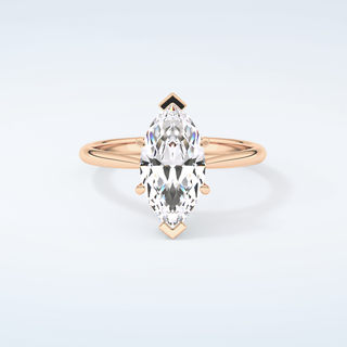 2.0 CT Marquise Cut Solitaire Moissanite Engagement Ring 7