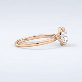 2.0 CT Round Cut Solitaire Moissanite Engagement Ring 10