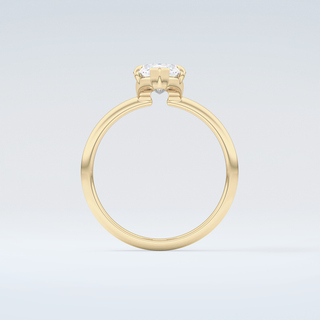 2.0 CT Marquise Cut Solitaire Moissanite Engagement Ring 2